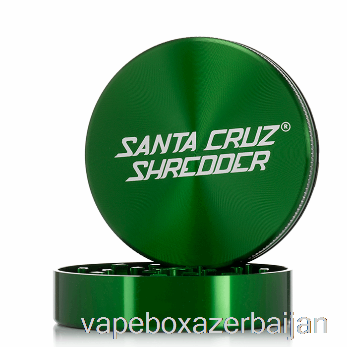 Vape Smoke Santa Cruz Shredder 2.75inch Large 2-Piece Grinder Green (70mm)